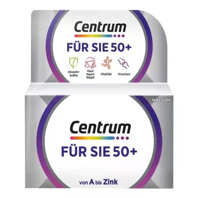 CENTRUM Capsules 50+ pour elle, 30 capsules