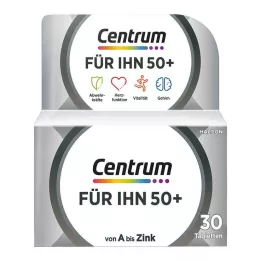 CENTRUM Capsules 50+ pour lui, 30 Comprimés