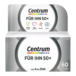CENTRUM Capsules 50+ pour lui, 60 Comprimés