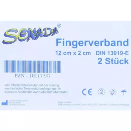 SENADA Bandage pour doigt 2x12 cm, 2 pces