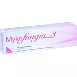 MYKOFUNGIN 3 comprimés vaginaux 200 mg, 3 pces