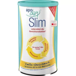 APODAY Poudre Vanilla Slim, boîte de 450 g