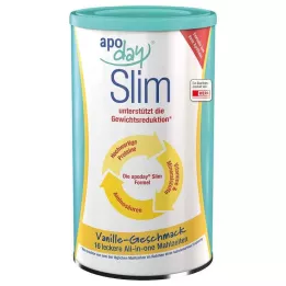 APODAY Poudre Vanilla Slim, boîte de 450 g