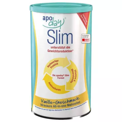Apoday Vanilla Slim boîte de poudre, 450 g