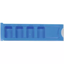 MEDIKAMENTENDISPENSER 1 jour bleu, 1 pc
