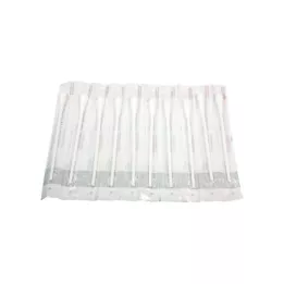WATTESTÄBCHEN Petite tête en plastique 15 cm stérile, 10X1 pc