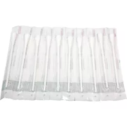 WATTESTÄBCHEN Grande tête plastique 15 cm stérile, 10X1 pc