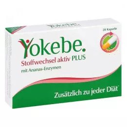 YOKEBE Plus de gélules de métabolisme actif, 28 gélules