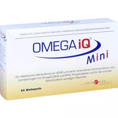 Omega IQ Mini capsules, 60 pc