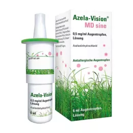 AZELA-Vision MD sine 0,5 mg/ml Collyre, 6 ml
