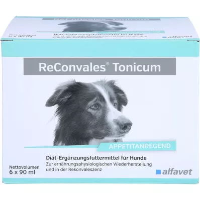 RECONVALES Tonique pour chiens, 6X90 ml