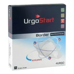 URGOSTART Border 12x12 cm pansement mousse, 10 pces