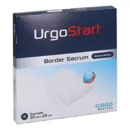 URGOSTART Border Sacrum 20x20 cm mousse pour plaie, 5 pces