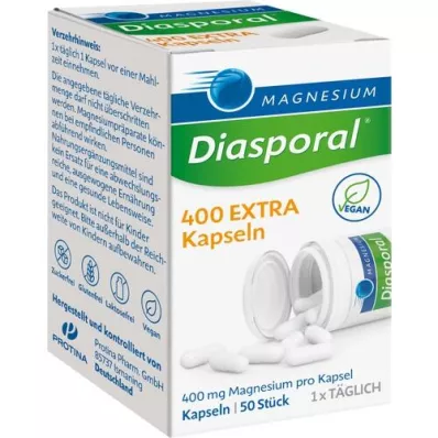 MAGNESIUM DIASPORAL Gélules 400 Extra, 50 gélules