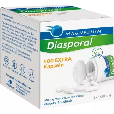 MAGNESIUM DIASPORAL Gélules 400 Extra, 100 gélules