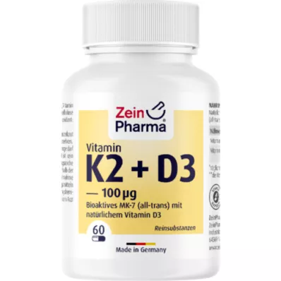 VITAMIN K2 MENAQ7 gélules, 60 pc
