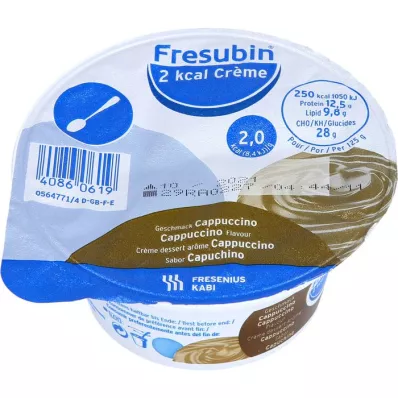 FRESUBIN 2 kcal Crème Cappuccino en gobelet, 24X125 g