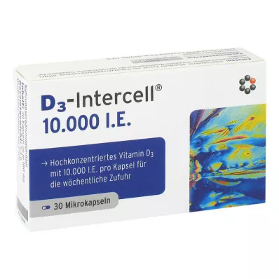 Capsules D3-Intercell 10000 UI, 30 pc