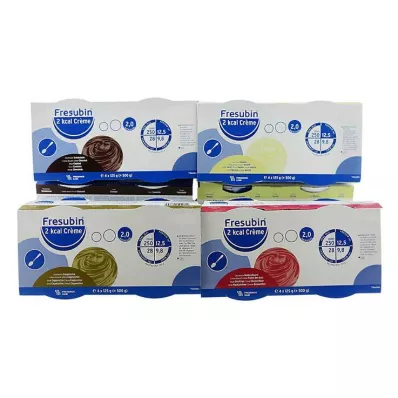 Fresubin 2 kcal crème carton mélangé dans une tasse, 24X125 g