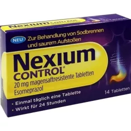 NEXIUM Control 20 mg comprimés gastro-résistants, 14 comprimés