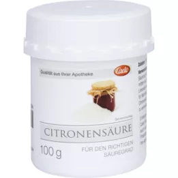 CITRONENSÄURE pour les aliments Caelo HV-Paquet, 100 g