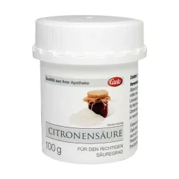 Acide citrique pour lalimentation Caelo HV-pack, 100 g