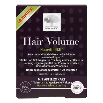 Comprimés de volume de cheveux, 90 pc Comprimés de volume de cheveux, 90 pc