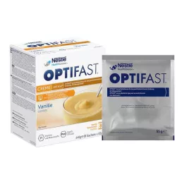 OPTIFAST home crème vanille en poudre, 8X55 g