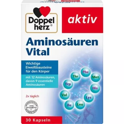 DOPPELHERZ Gélules dacides aminés Vital, 30 gélules