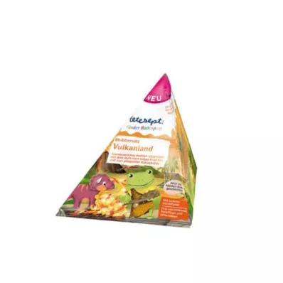 Sel à bulles amusant pour le bain des enfants Tetesept Vulkan Land, 50 g