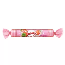 INTACT Rouleau de glucose Fraise Yaourt, 40 g