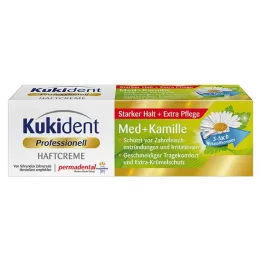KUKIDENT Crème adhésive Med+Camomille, 40 g