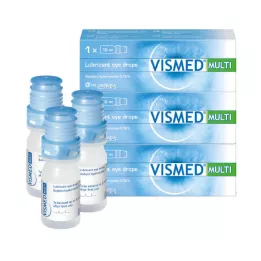 Vismed Multi gouttes pour les yeux, 3x10 ml