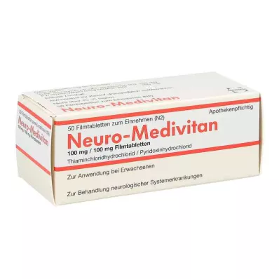 Neuro-Medivitan pour les maladies neurologiques (50 pièces)
