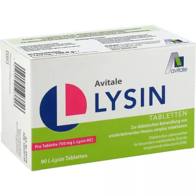 L-LYSIN 750 mg Comprimés, 90 pcs