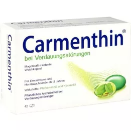 CARMENTHIN en cas de troubles digestifs msr.capsules molles, 42 pces