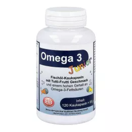 OMEGA-3 gélules à mâcher Junior Berco, 120 gélules