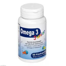 OMEGA-3 gélules à mâcher Junior Berco, 60 gélules