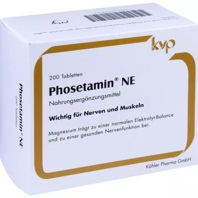 PHOSETAMIN NE Comprimés, 200 pcs