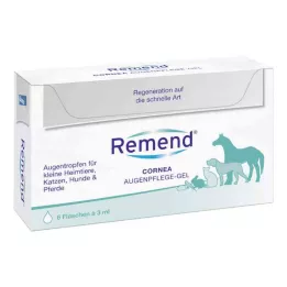 REMEND Gel de soin oculaire Cornea pour chien/chat/cheval, 6X3 ml