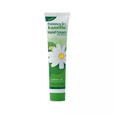 HERBACIN Crème pour les mains kamille Tube original, 75 ml