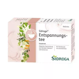 SIDROGA Thé relaxant Wellness, sachets filtres, 20X1.75 g