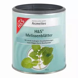 H&amp;S Feuilles de mélisse en vrac, 50 g
