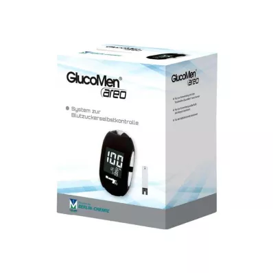 GLUCOMEN Set lecteur de glycémie areo mg/dl, 1 pc