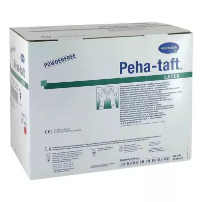 Gants chirurgicaux en latex Peha-Taft taille 7, 50x2 pièces