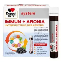 Système Doppelherz Ampoules immunitaires + Aronia, 10 pc