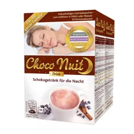 CHOCO NUIT Boisson chocolatée Bonne Nuit en poudre, 20 pcs