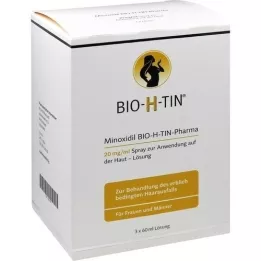 MINOXIDIL BIO-H-TIN Pharma 20 mg/ml Spray Lsg, 3X60 ml