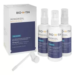 MINOXIDIL BIO-H-TIN Pharma 50 mg/ml Spray Lsg, 3X60 ml