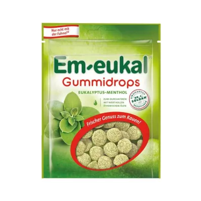 EM-EUKAL Gommes au menthol et à leucalyptus, 90 g